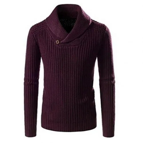 AshoreShop Mens Pullover Winter Long Sleeve Knitted Sweater