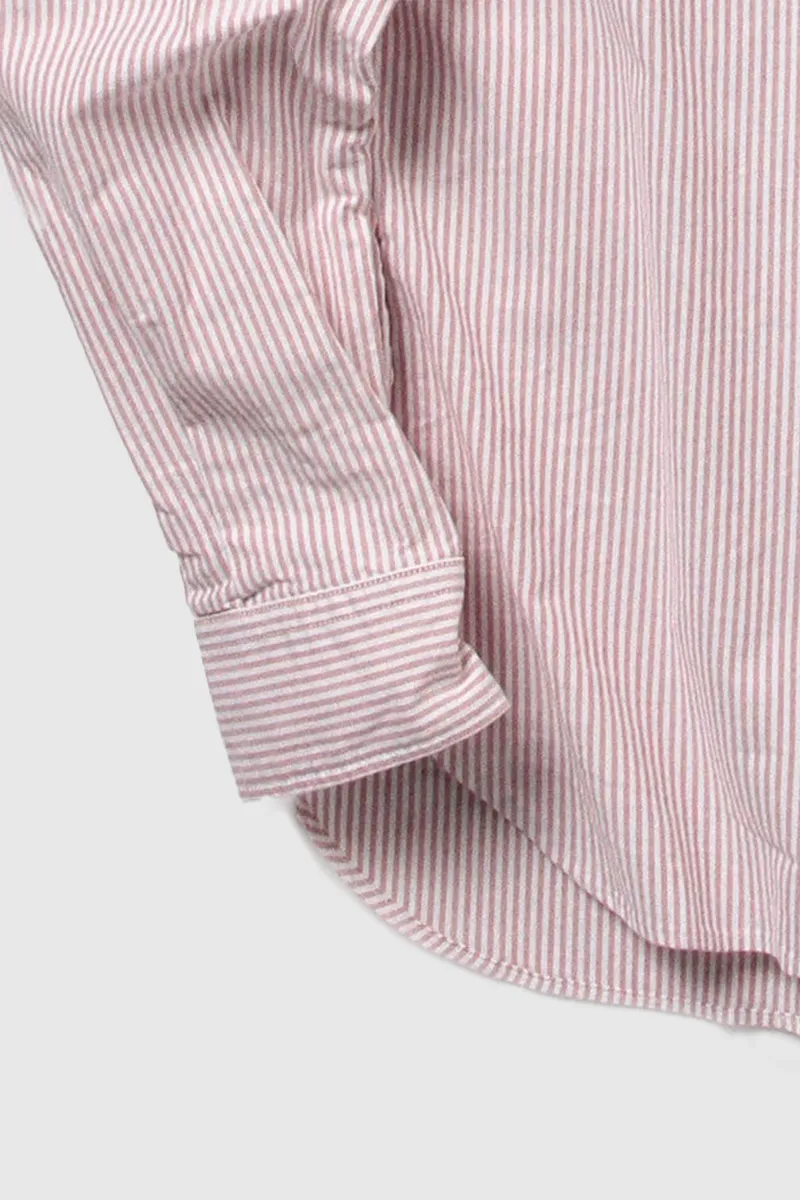 B.D. Oxford Candy Stripe - Wine