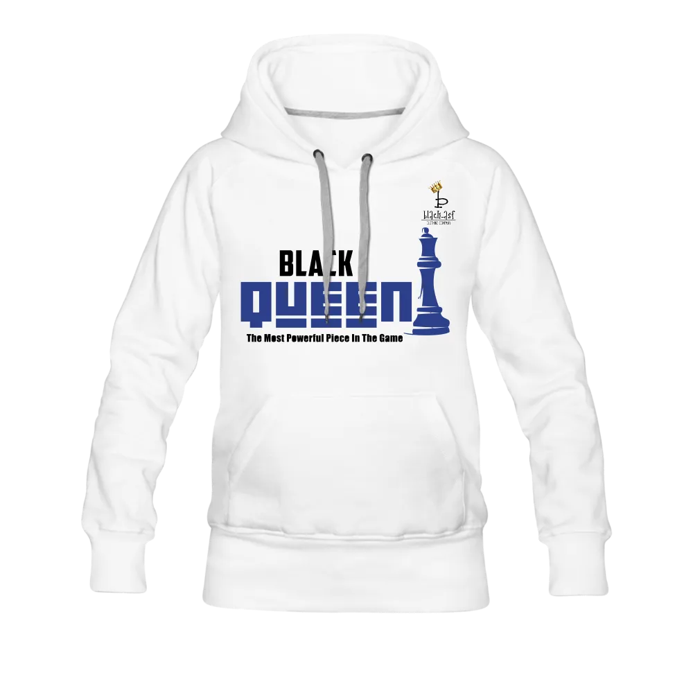 Black Queen Chess Piece - Women’s Premium Hoodie