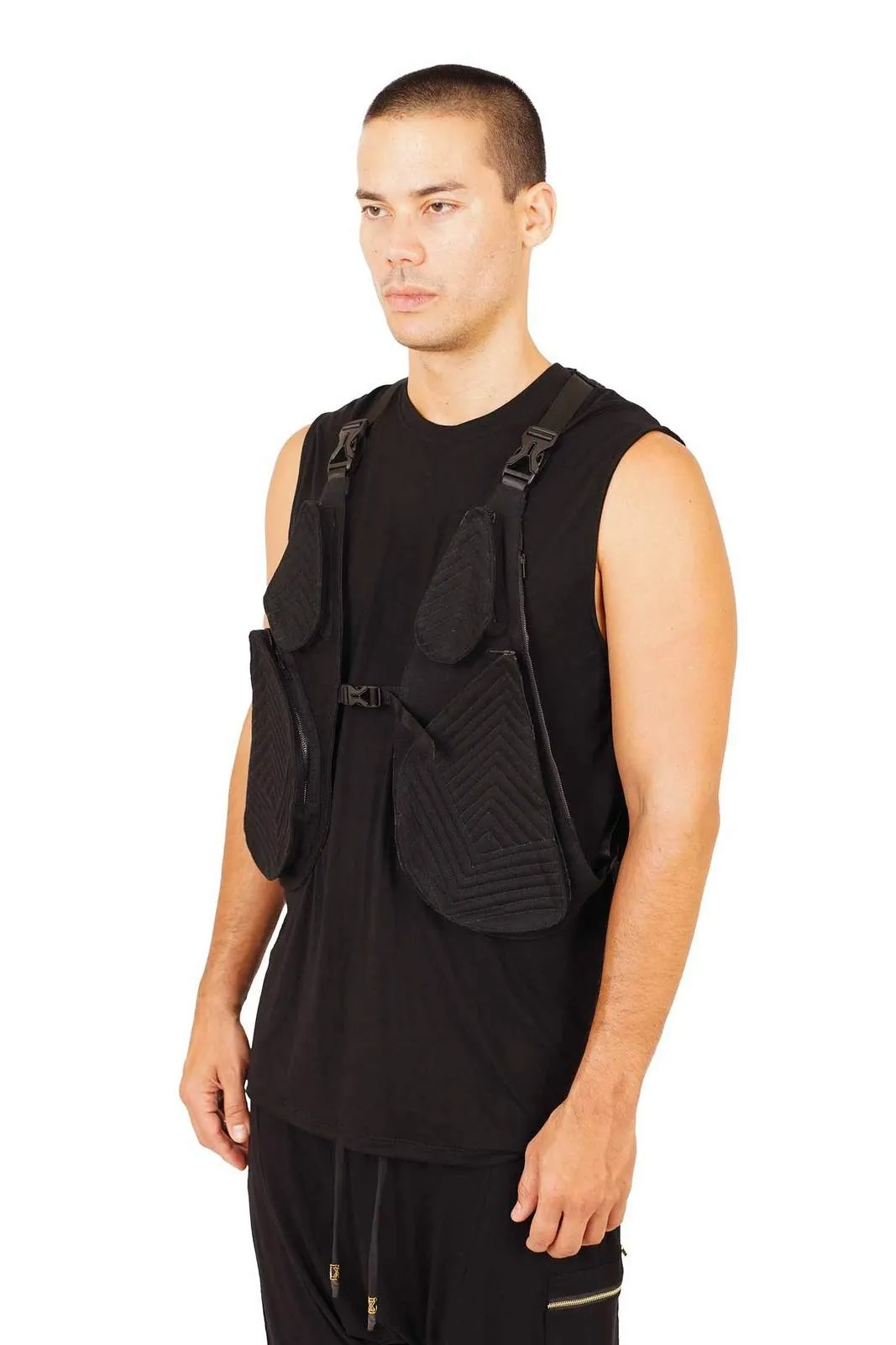 Black Tactical Vest