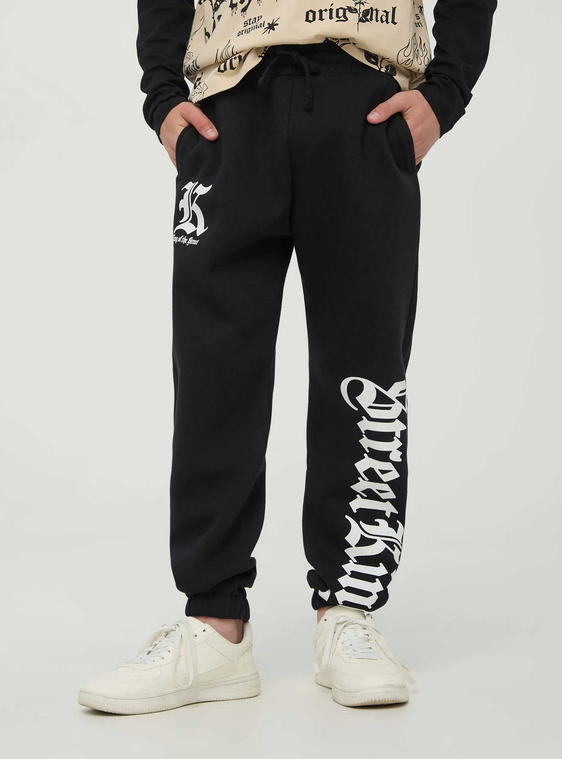 Boys's Full-length gym pants