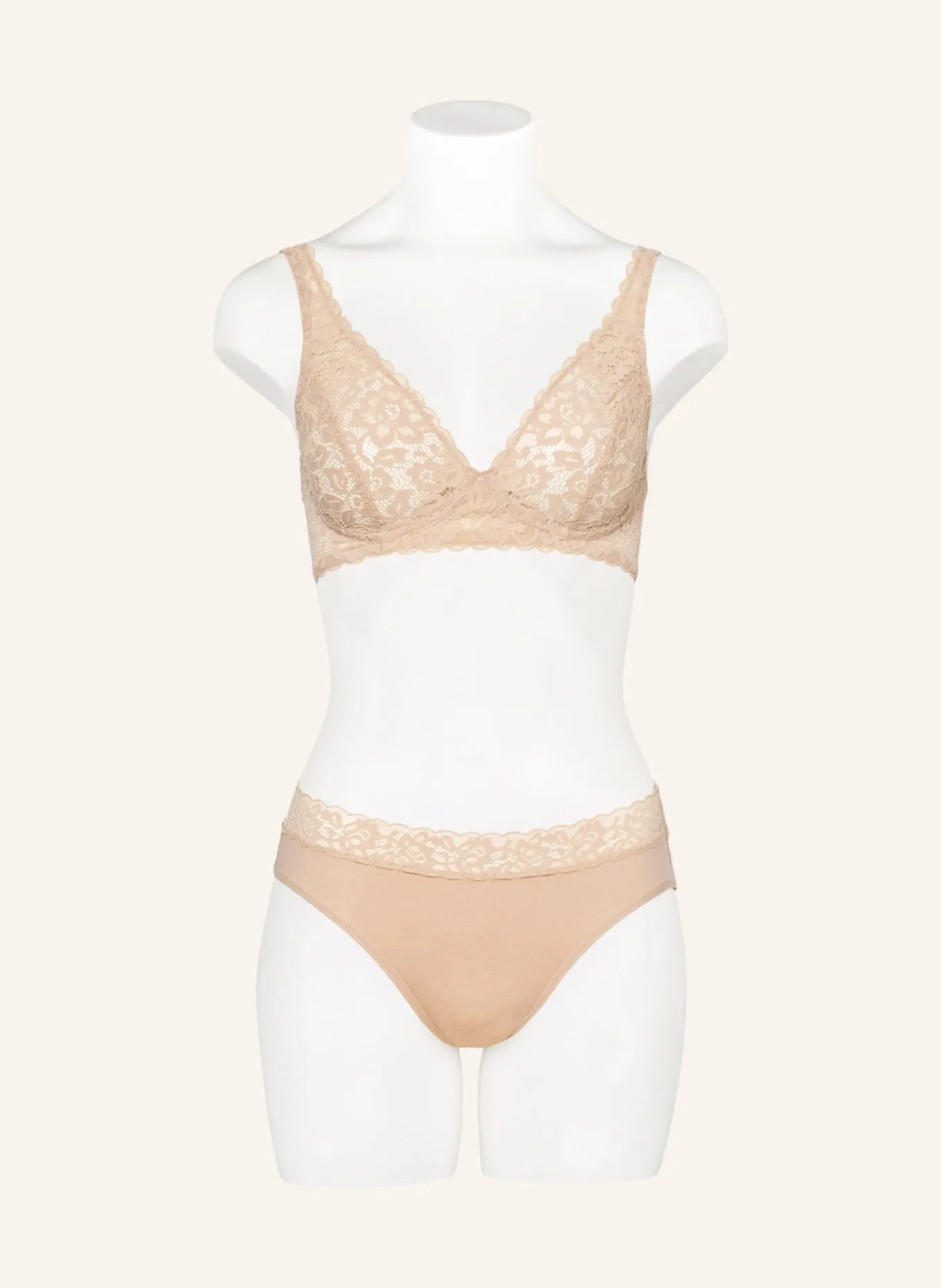 Bustier CALIDA Natural COMFORT LACE, beige