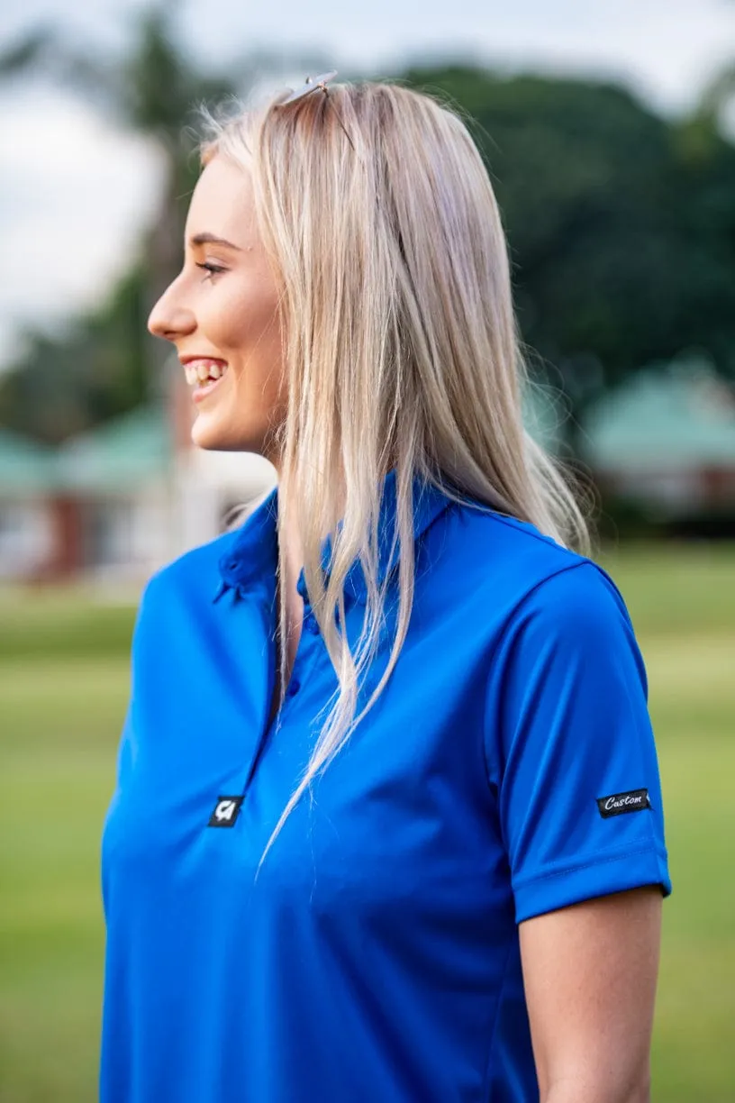 CA Ladies Iconic Golf Shirt | Royal Blue