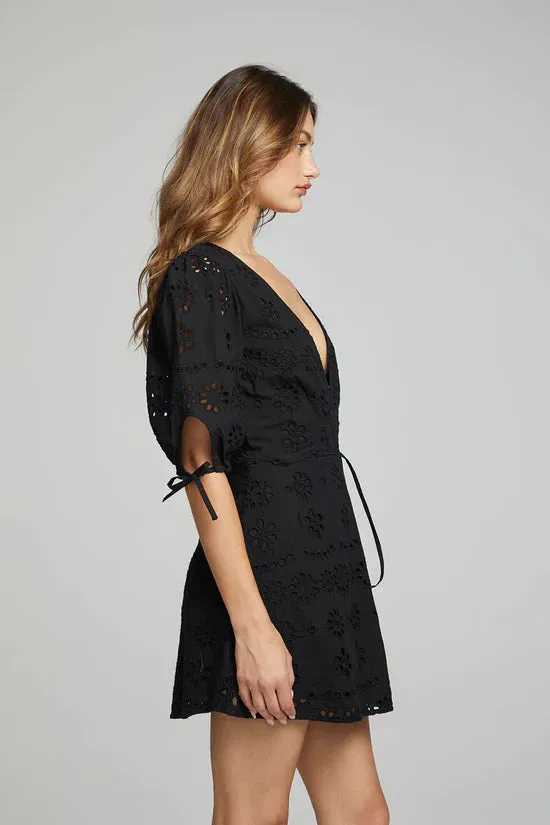 CASSIA MINI DRESS - BLACK ONYZ