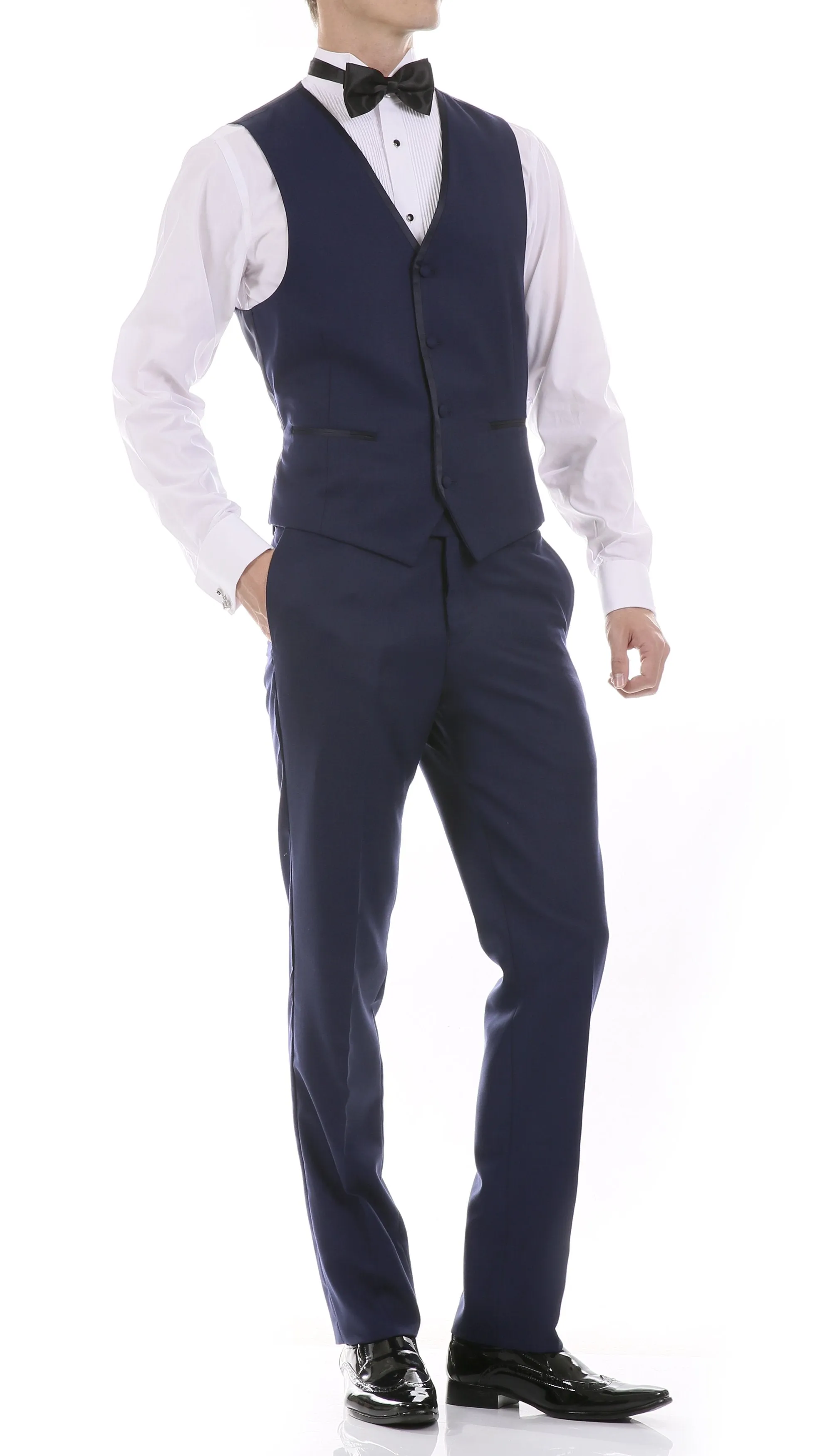 Celio Navy Slim Fit 3 Piece Tuxedo