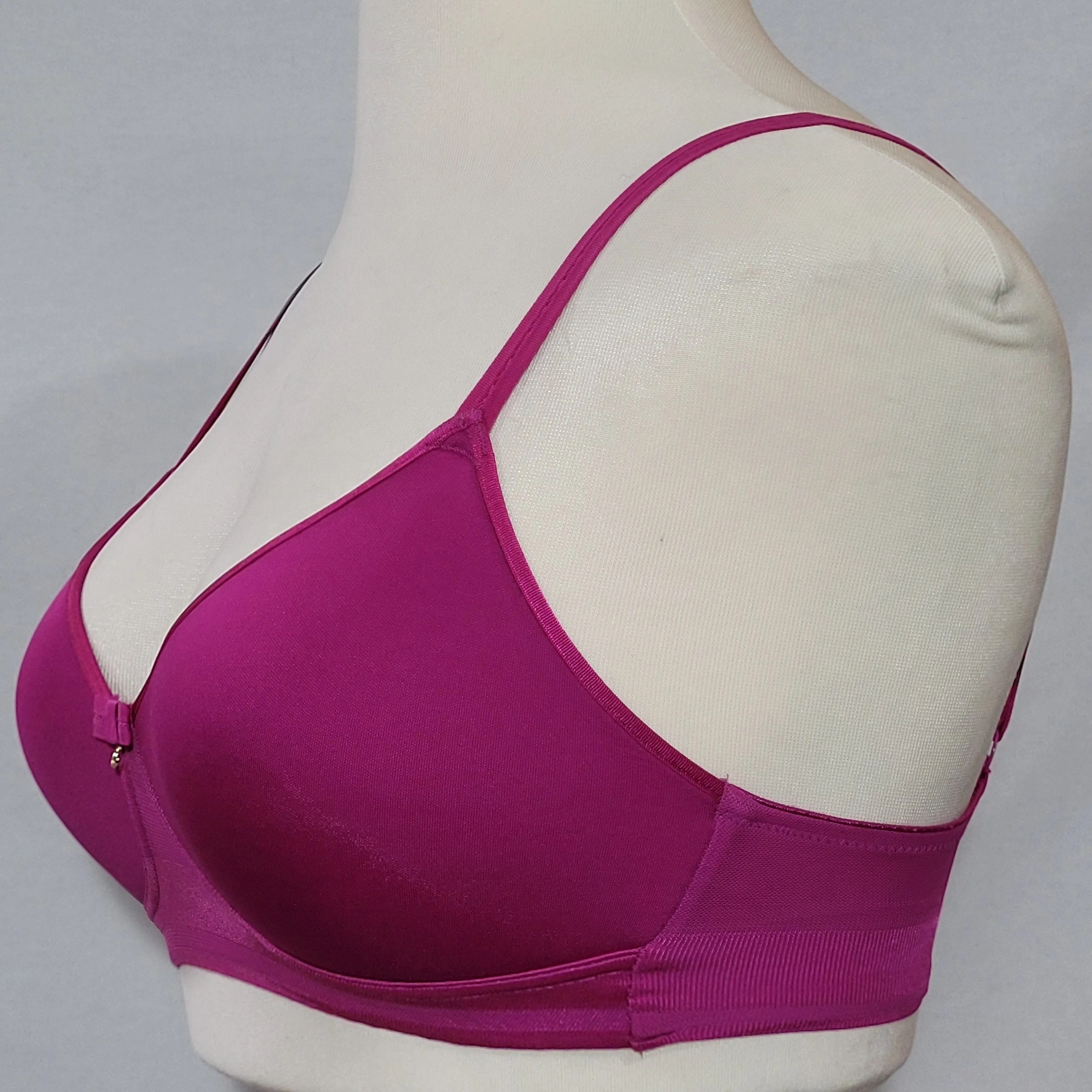 Chantelle 2121 Vous et Moi No Wire Spacer T-Shirt Bra 32E Raspberry Pink