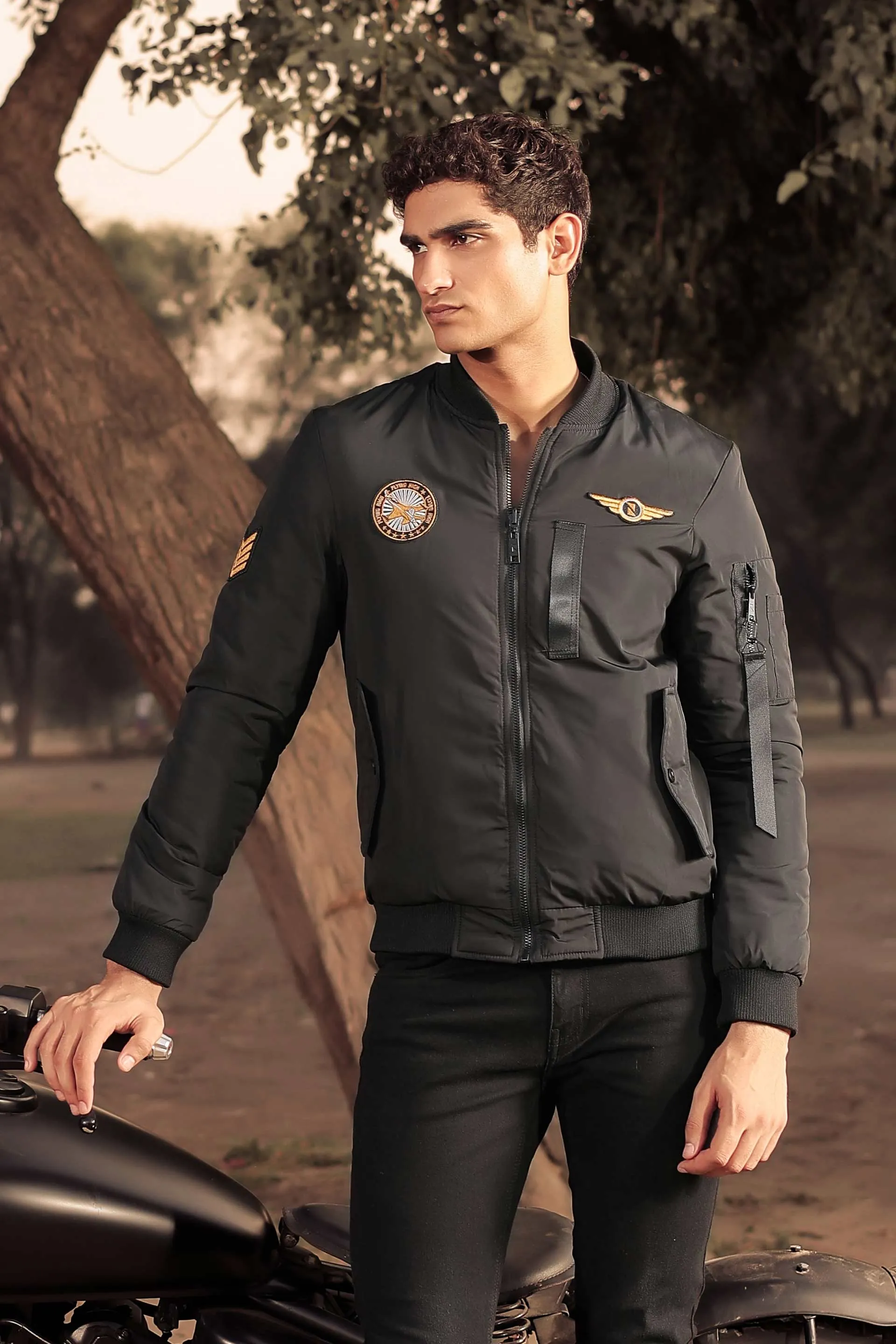 Convertible Aviator Jacket