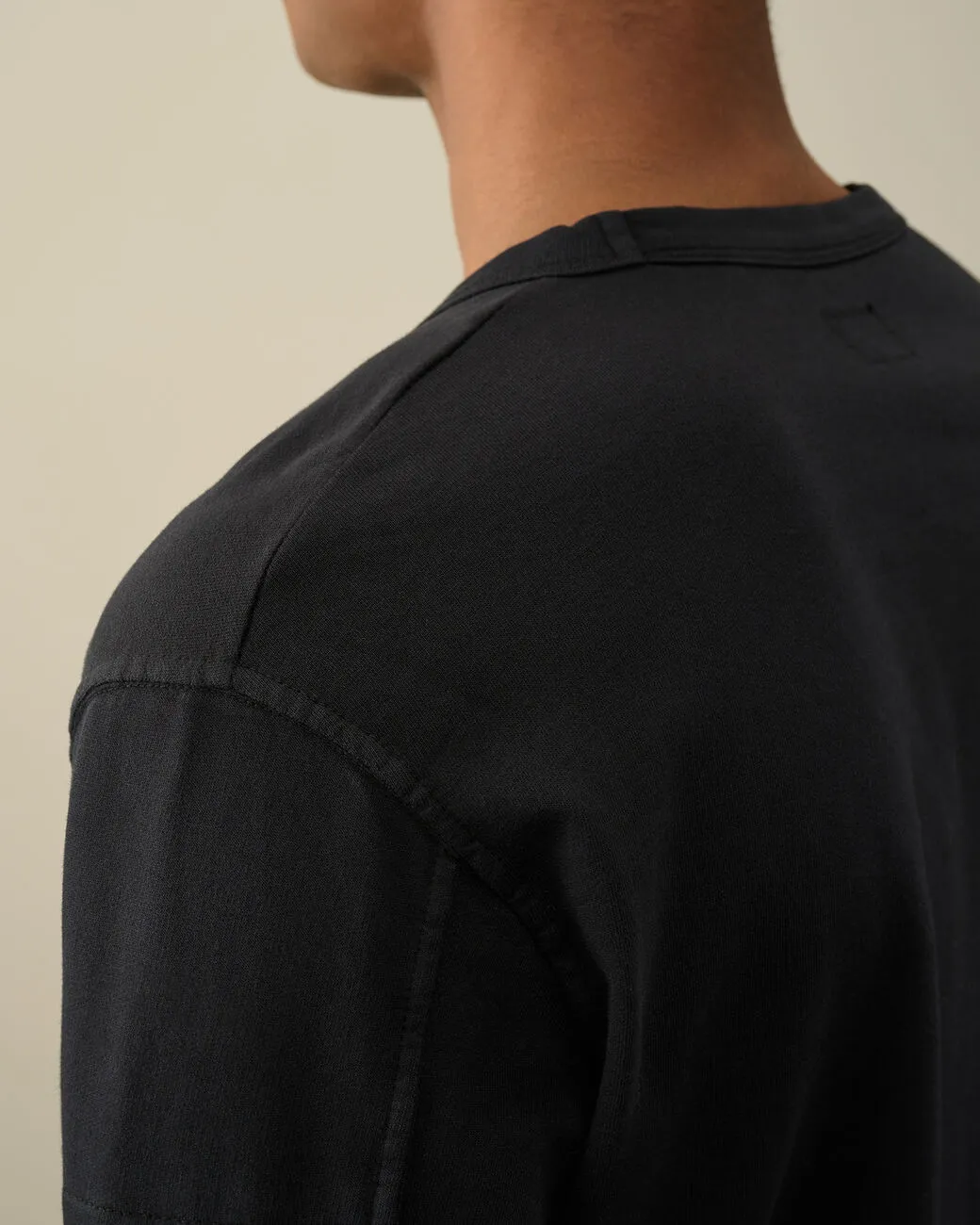 C.P. Company Light Fleece Sweatshirt Black