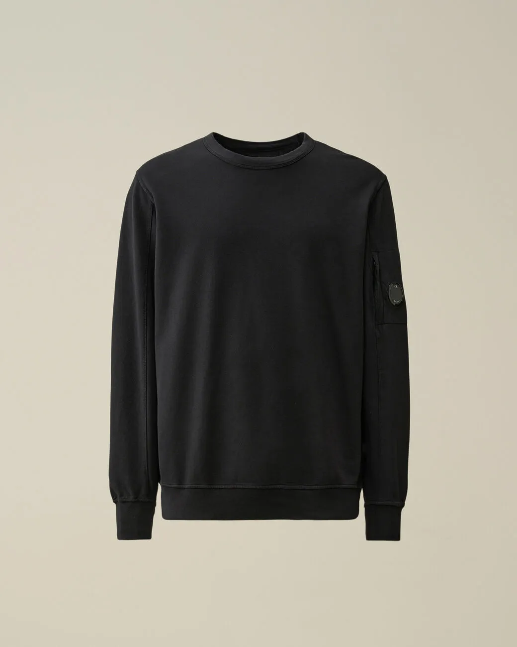 C.P. Company Light Fleece Sweatshirt Black