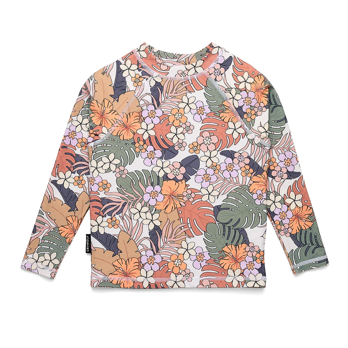 CRYWOLF RASH VEST - TROPICAL FLORAL