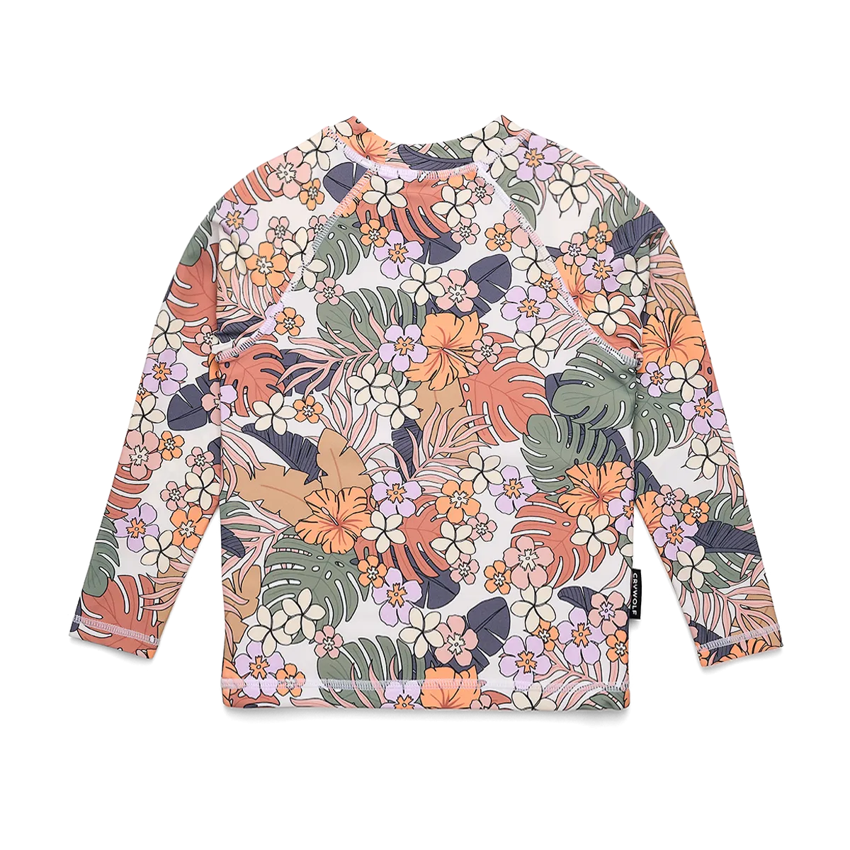 CRYWOLF RASH VEST - TROPICAL FLORAL