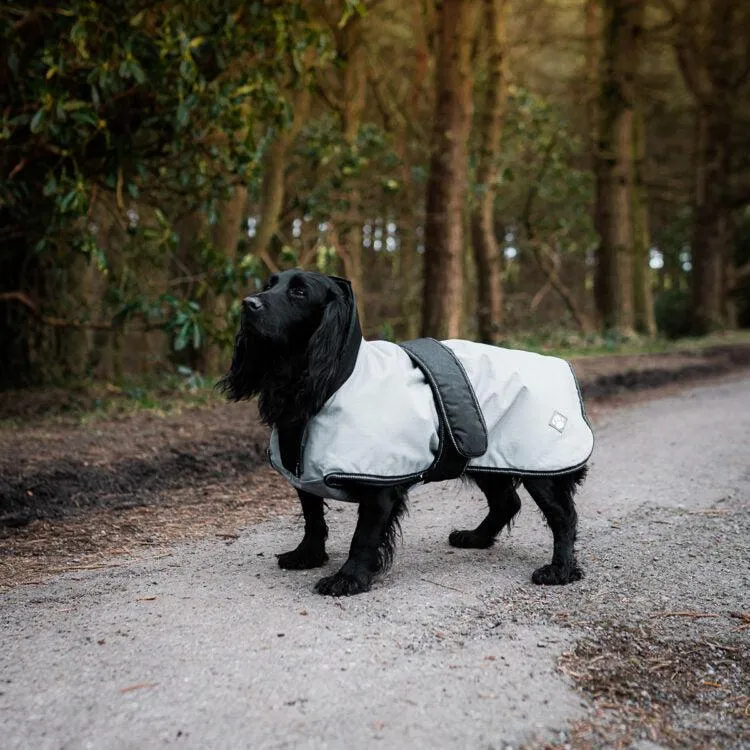 Danish Design - The Ultimate 2 in 1 Waterproof and Fleece Dog Coat - Grey