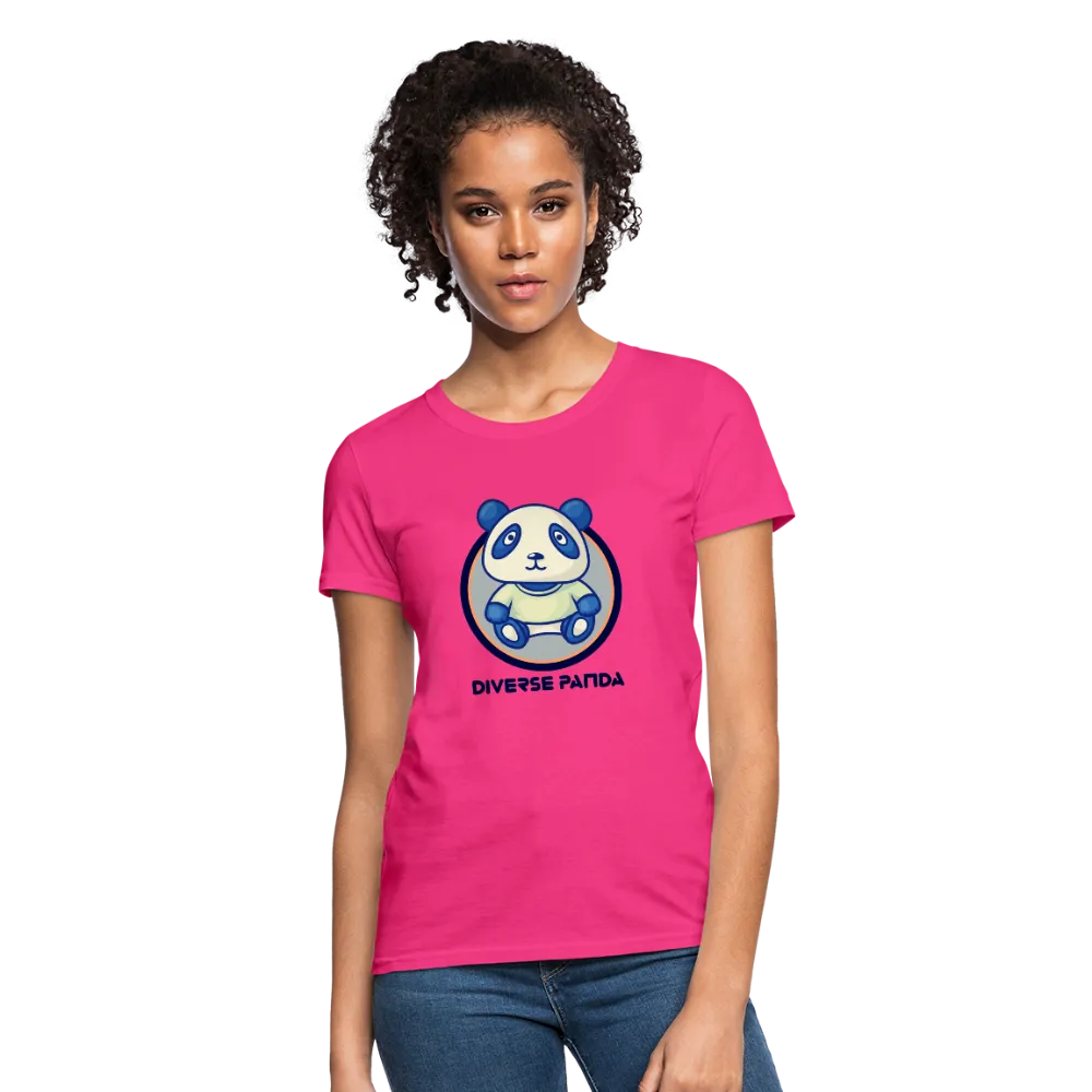 Diverse Panda Soft Lens Themed Women's T-Shirt