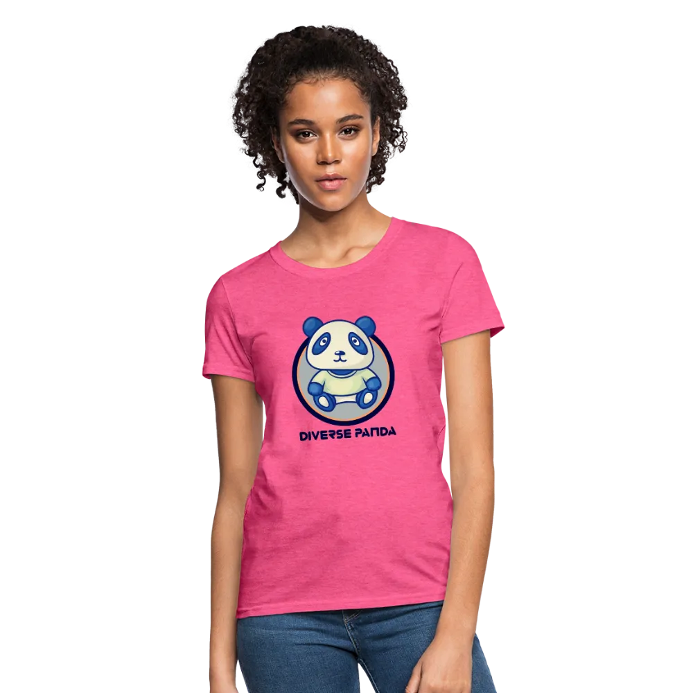 Diverse Panda Soft Lens Themed Women's T-Shirt