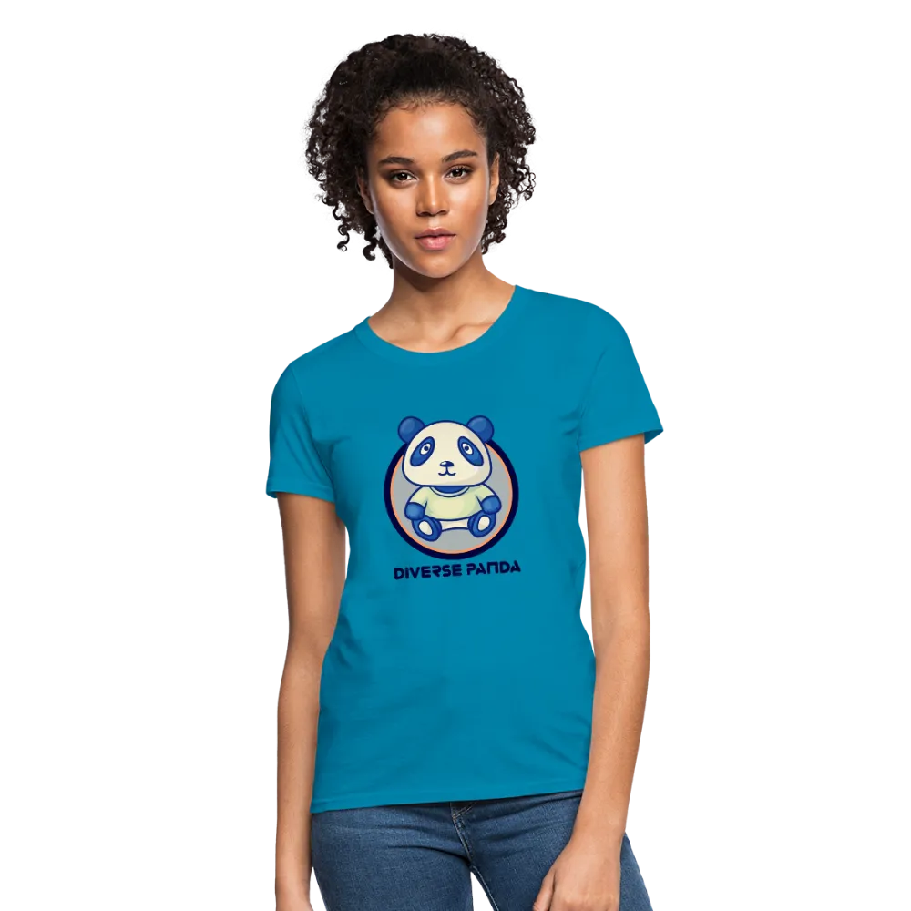 Diverse Panda Soft Lens Themed Women's T-Shirt