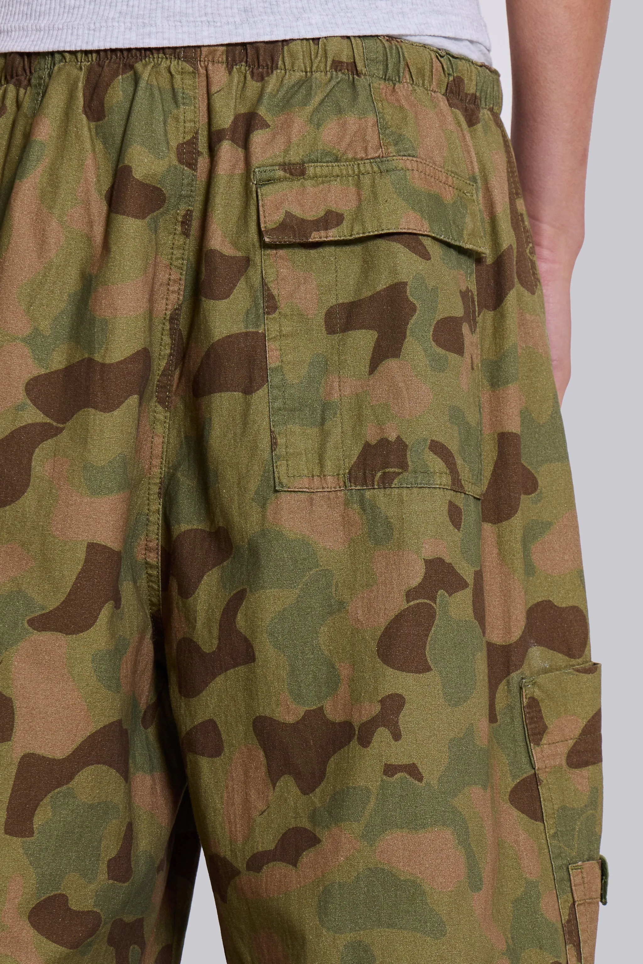 Duck Camo Parachute Pants