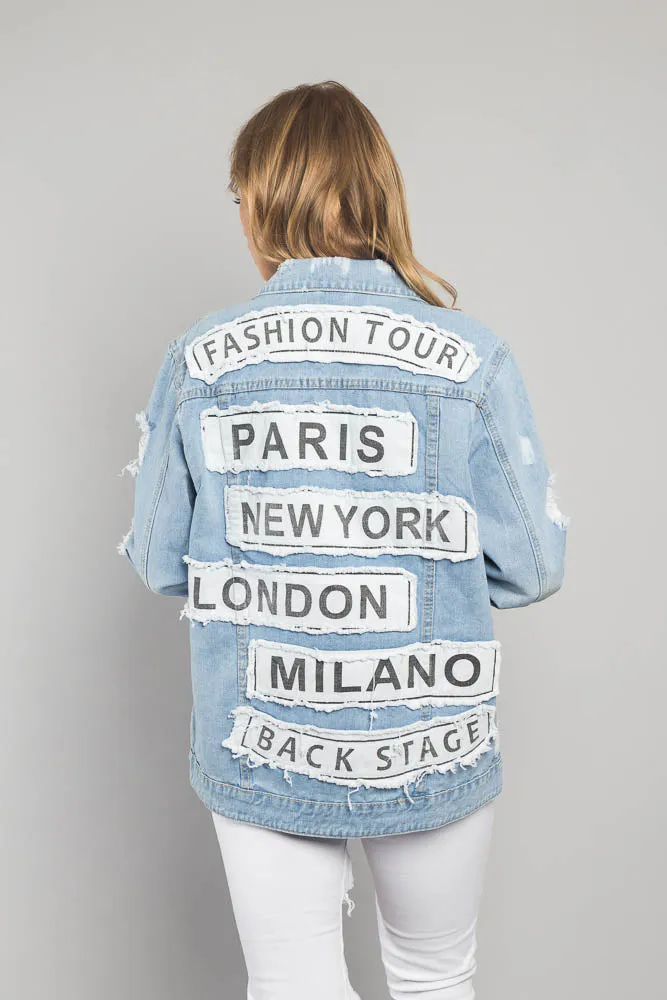 Fashion Tour Denim Jean Jacket