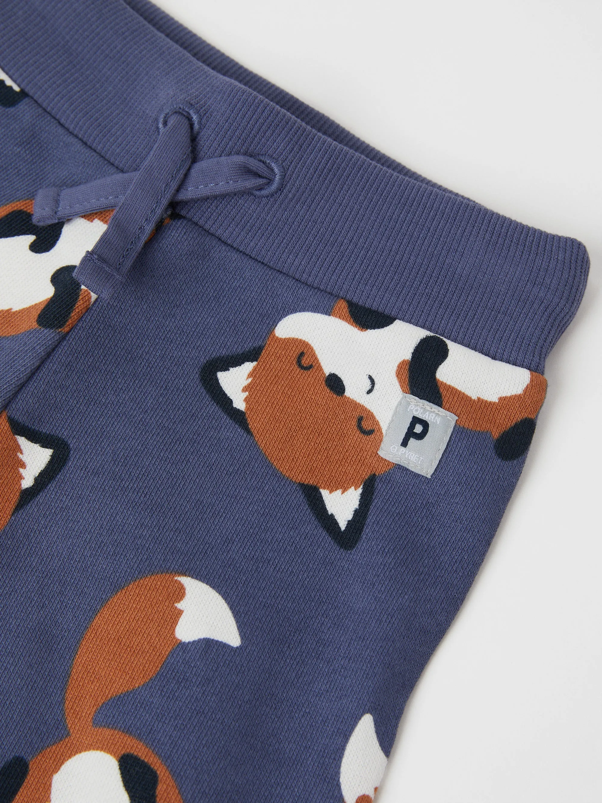 Fox Print Baby Trousers