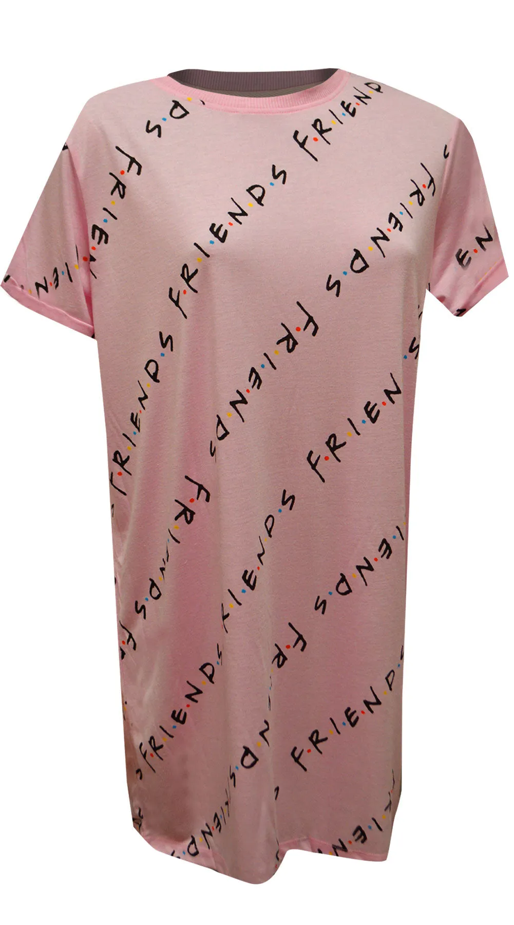 Friends the TV Series Super Soft Pink Nightshirt