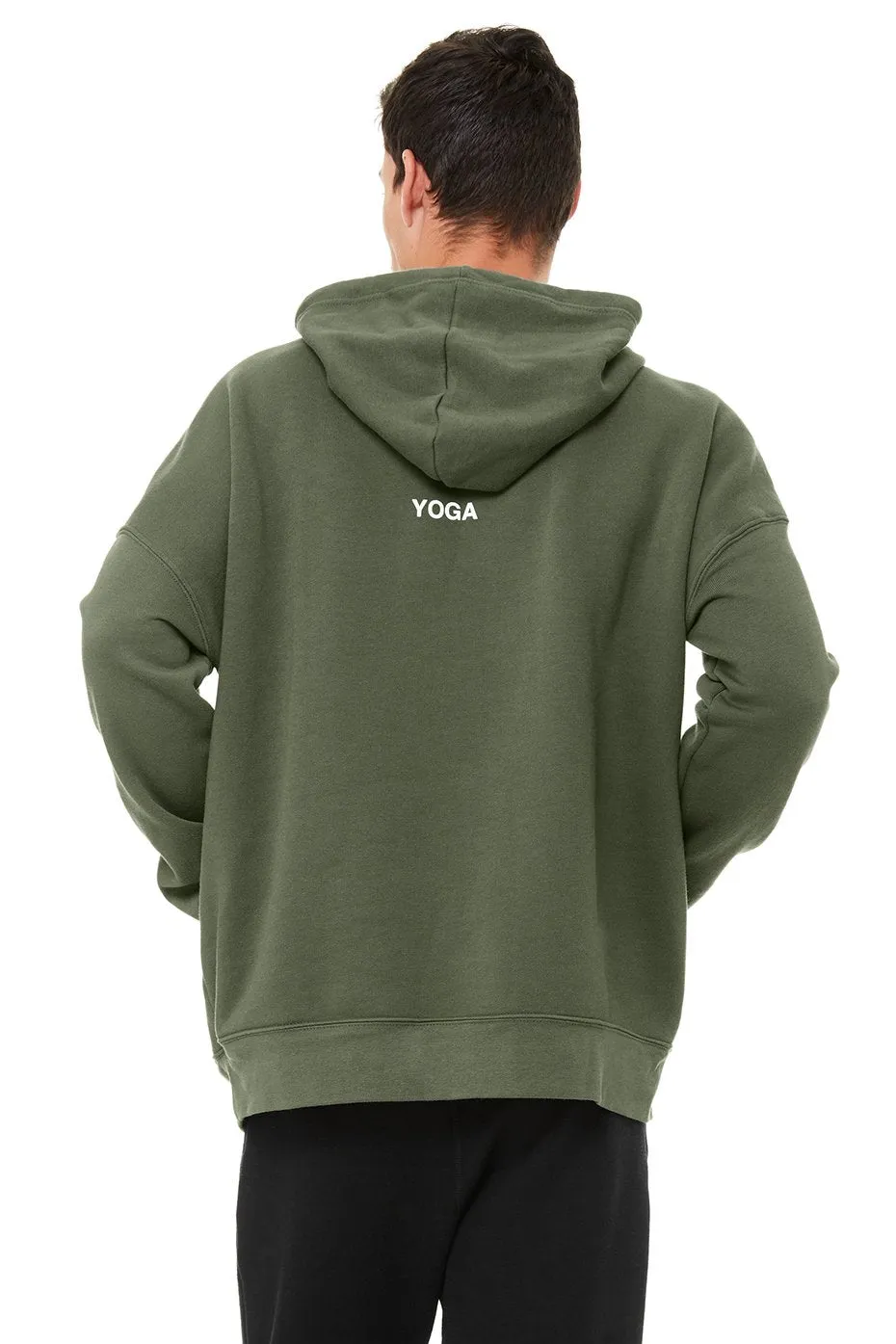 Graphic Hoodie - Military Green