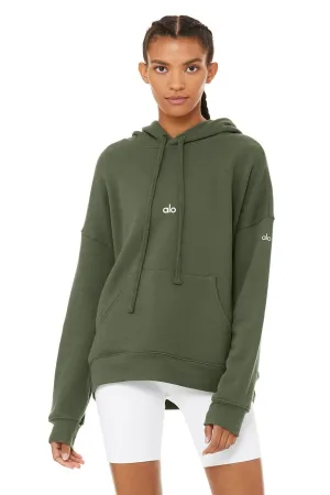 Graphic Hoodie - Military Green