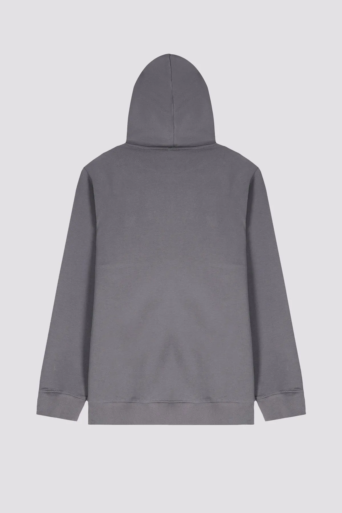 Grey New Sclothers Zipper Hoodie (Plus Size) - W23 - MH0061P