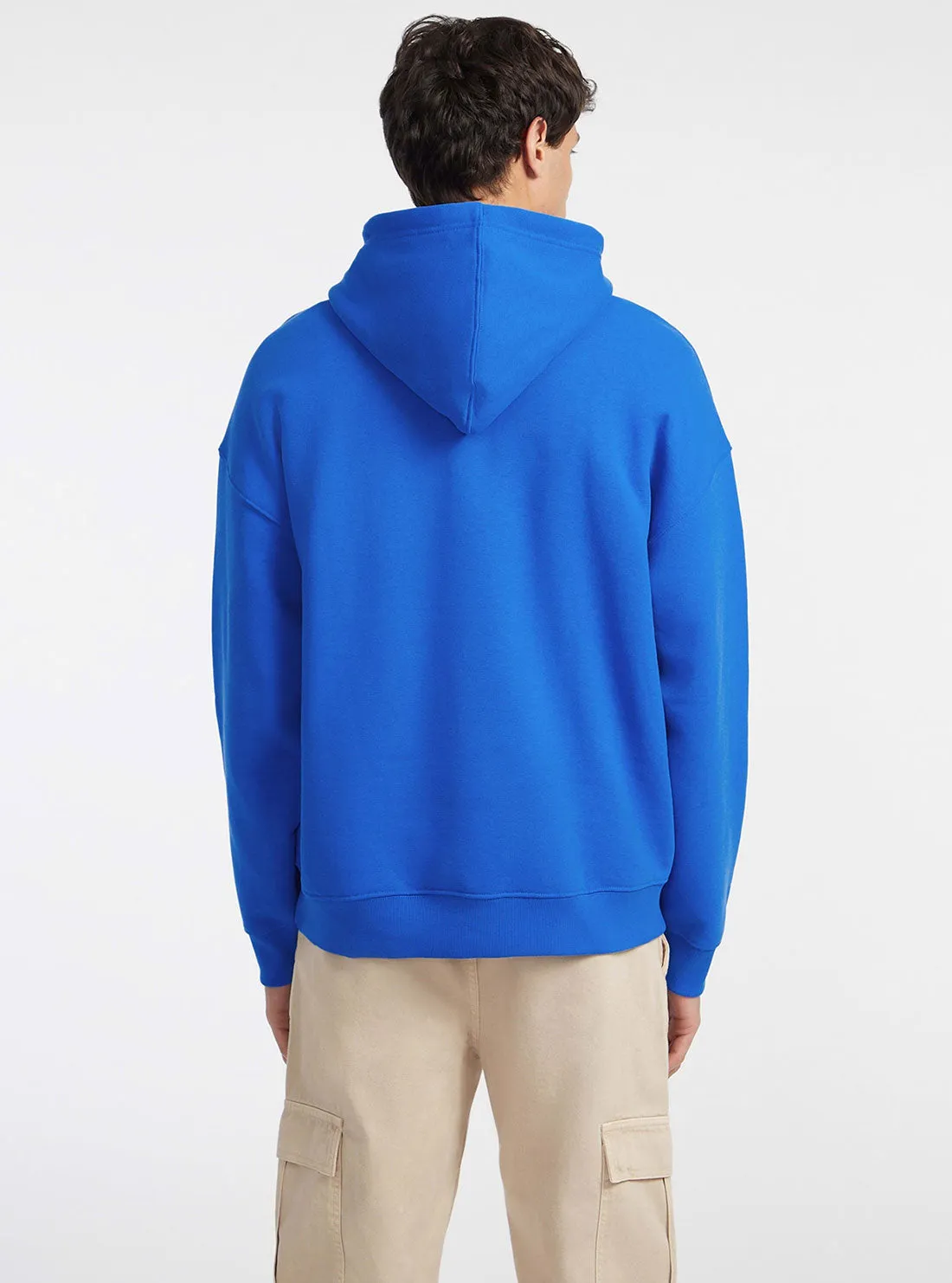 Guess Jeans Blue Hoodie Jumper