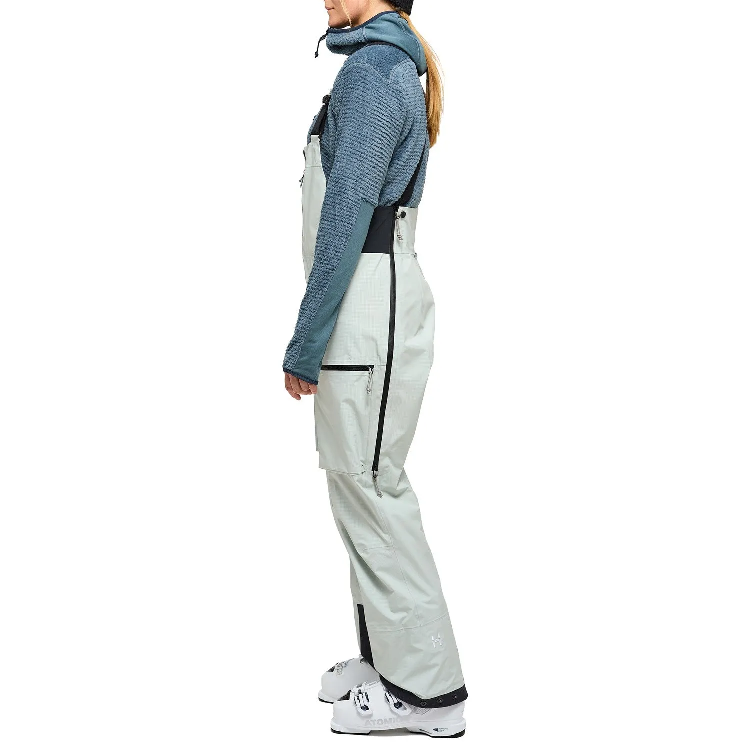 Haglöfs Vassi Gore-Tex Pro Ski Pants, Stone Gray