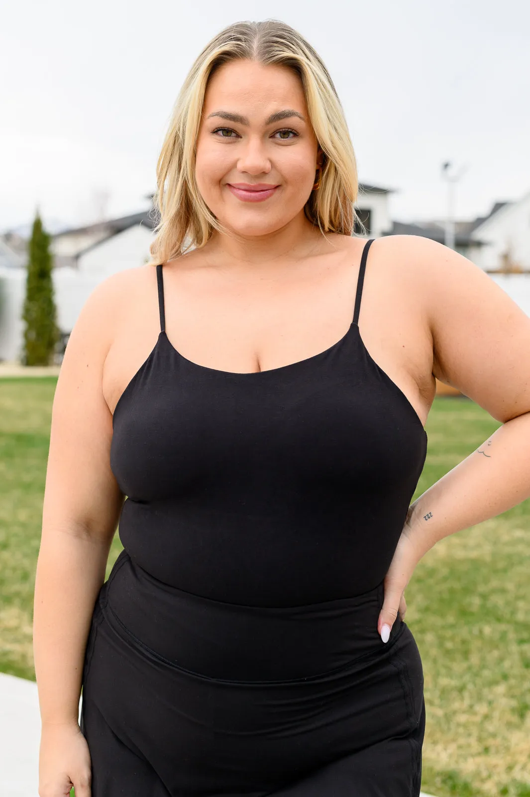 Hot Yoga Tank in Black - Rae Mode