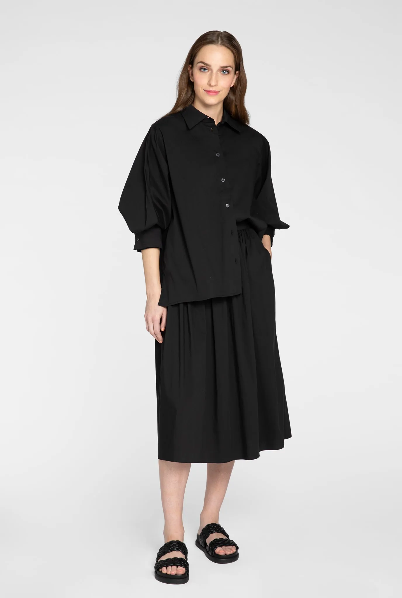 Kuusama Mondo Blouse, Black