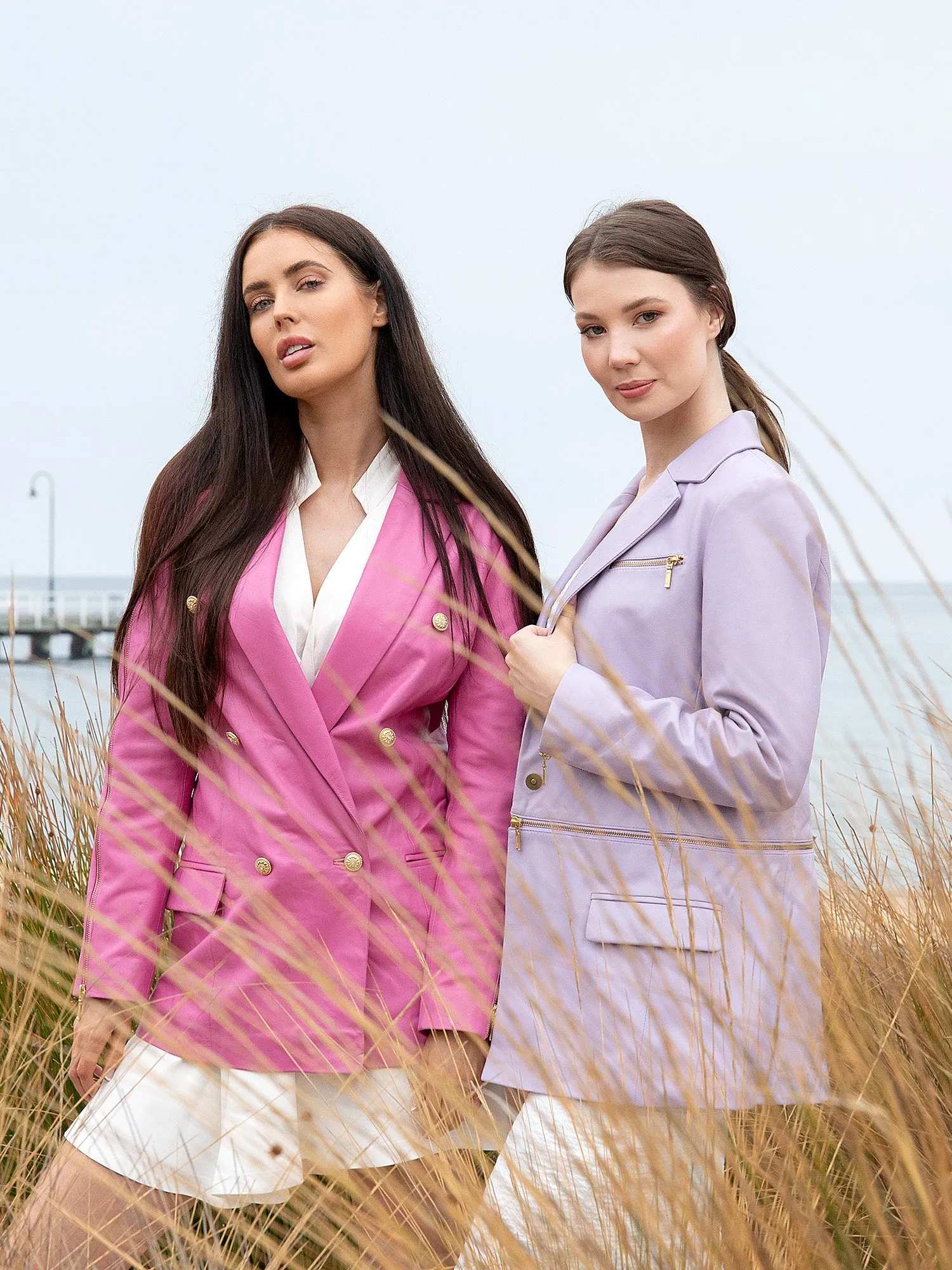 Libbie Convertible Jacket | Lilac