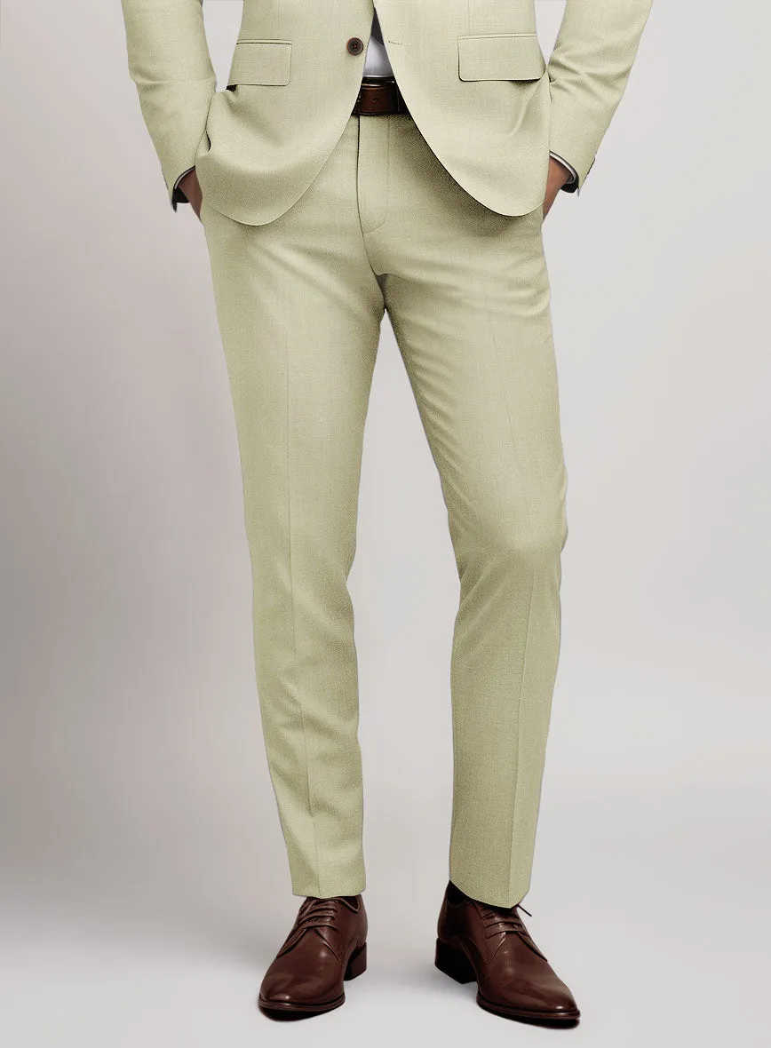 Marco Stretch Sahara Khaki Wool Suit