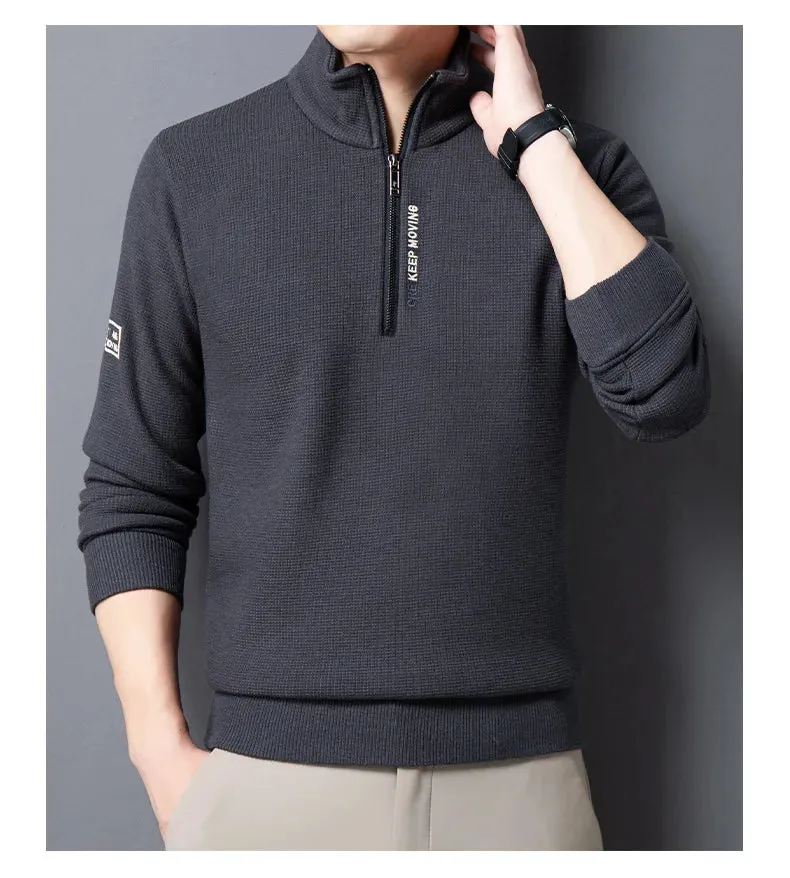 Men's Half Zip Knitwear Sweaters