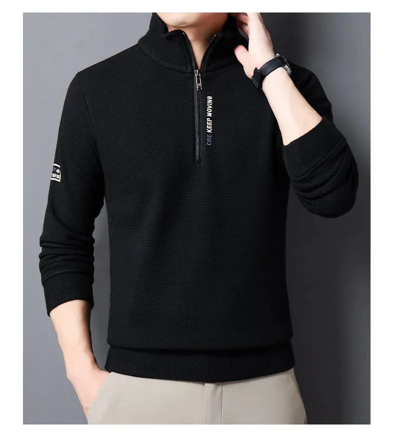 Men's Half Zip Knitwear Sweaters