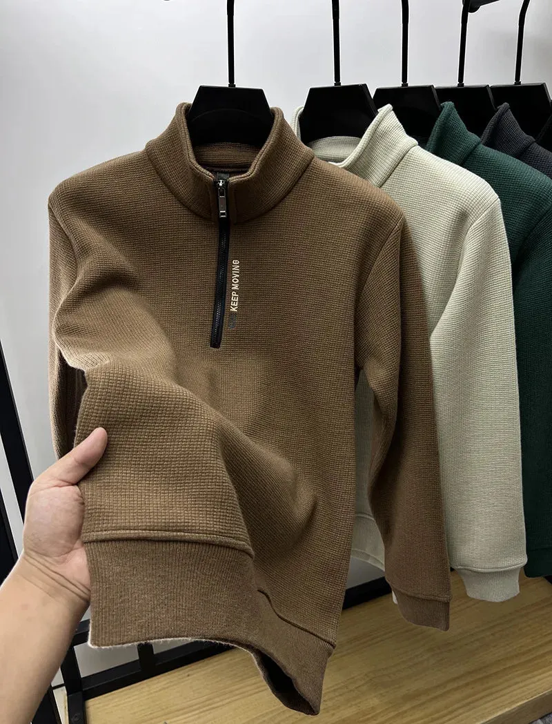 Men's Half Zip Knitwear Sweaters