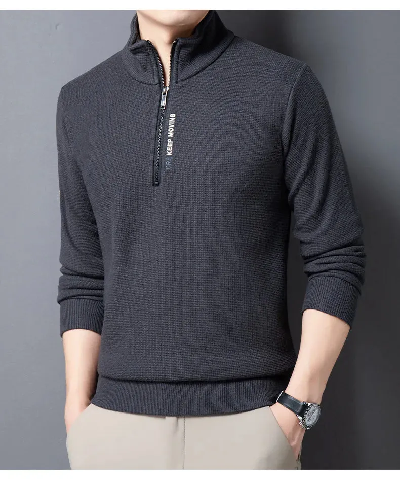 Men's Half Zip Knitwear Sweaters