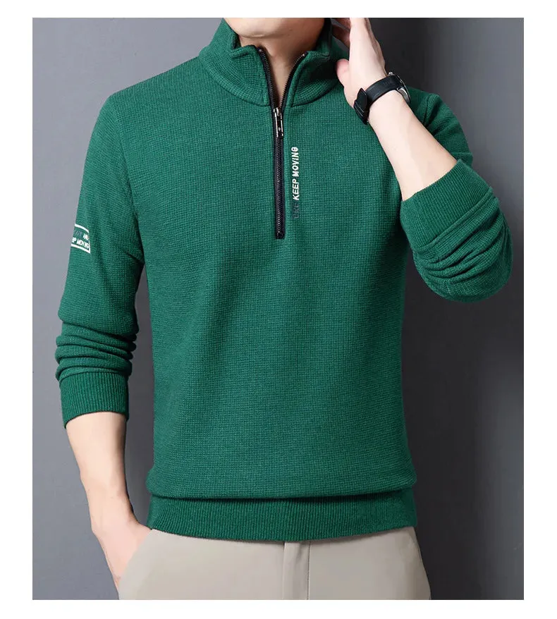 Men's Half Zip Knitwear Sweaters