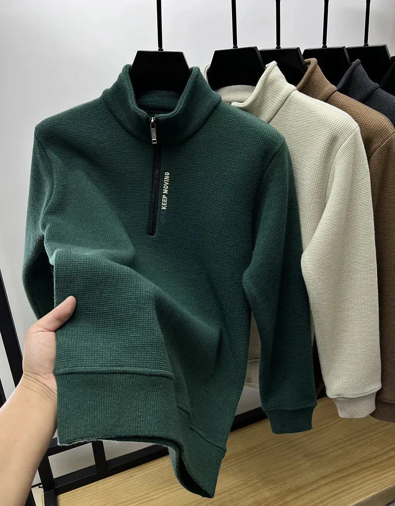 Men's Half Zip Knitwear Sweaters