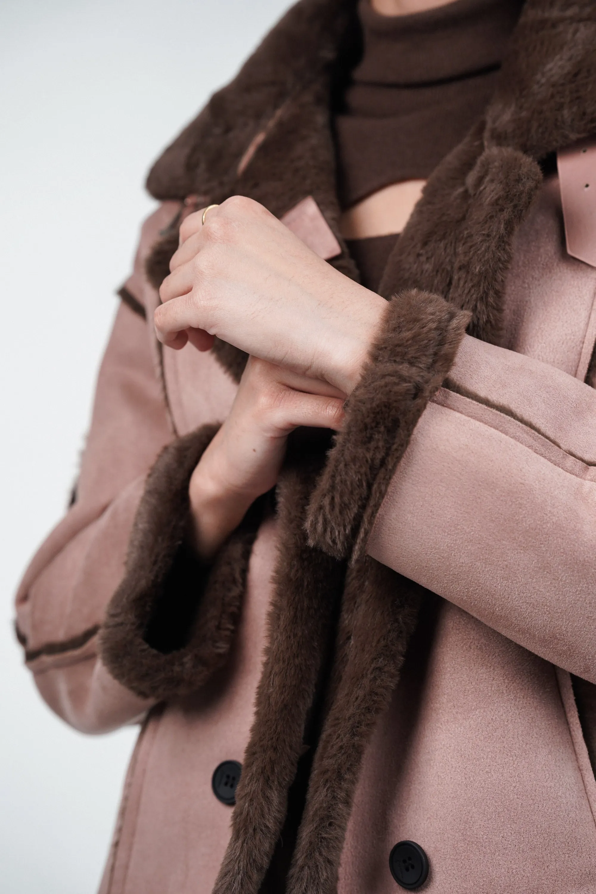 Mink Mirage Brown Fur Jacket