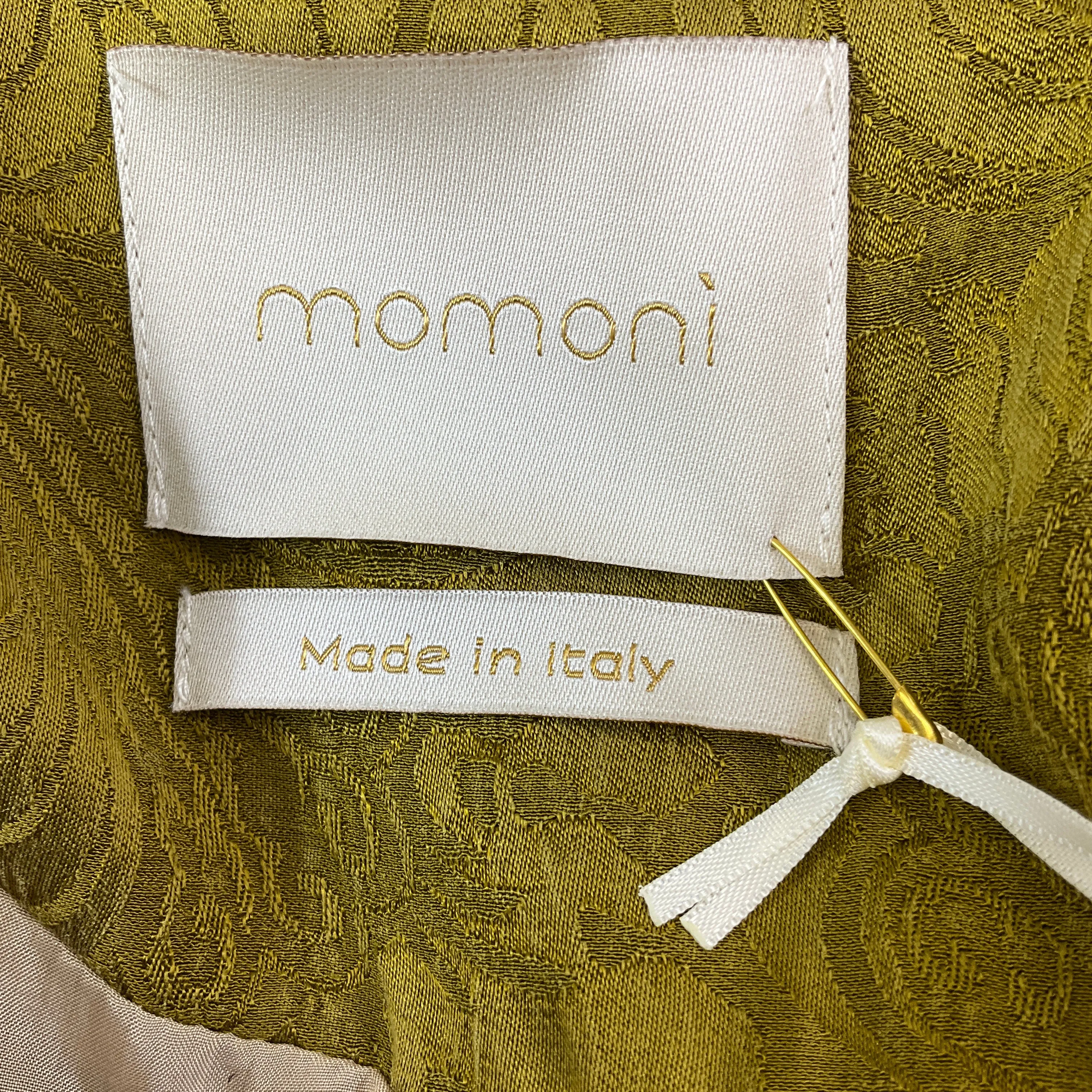 Momoni Oil Green 2023 Theodore Jacquard Jacket