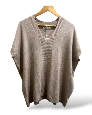 Namastai - V Neck Layering Jumper Sand