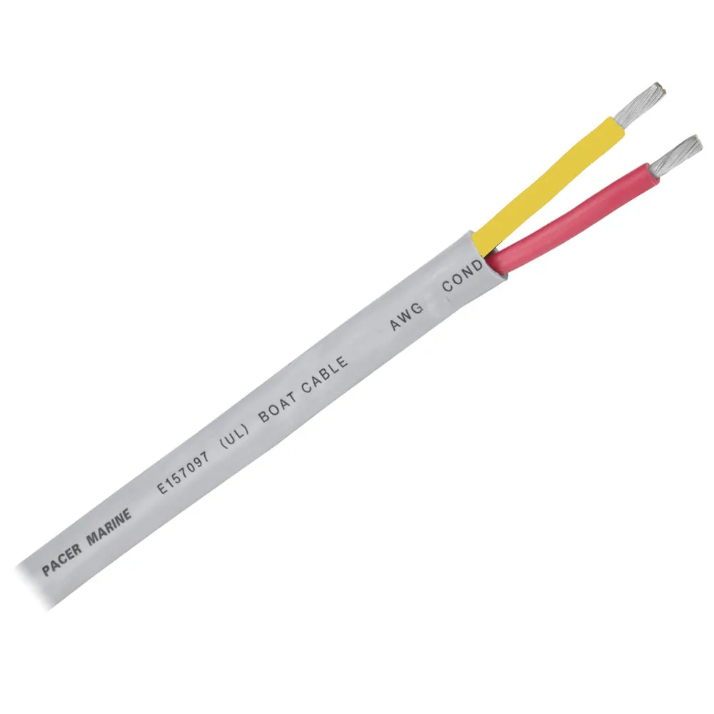 Pacer 12/2 AWG Round Safety Duplex Cable - Red/Yellow - 250'