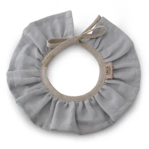 Ruffle Collar - Alda - Silver Grey