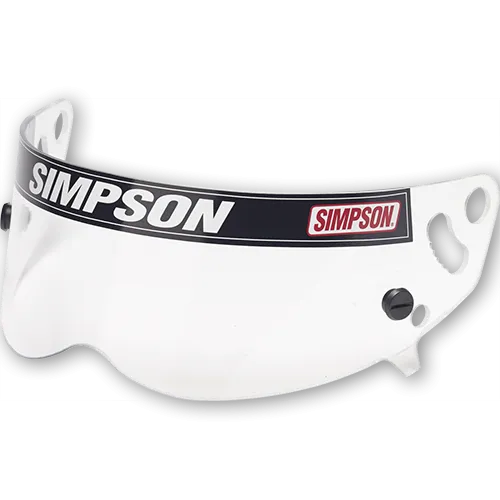 Simpson Helmet Shield - Diamondback/Speedway RX/X-Bandit Helmet - Snell SA2010/15 - Iridium