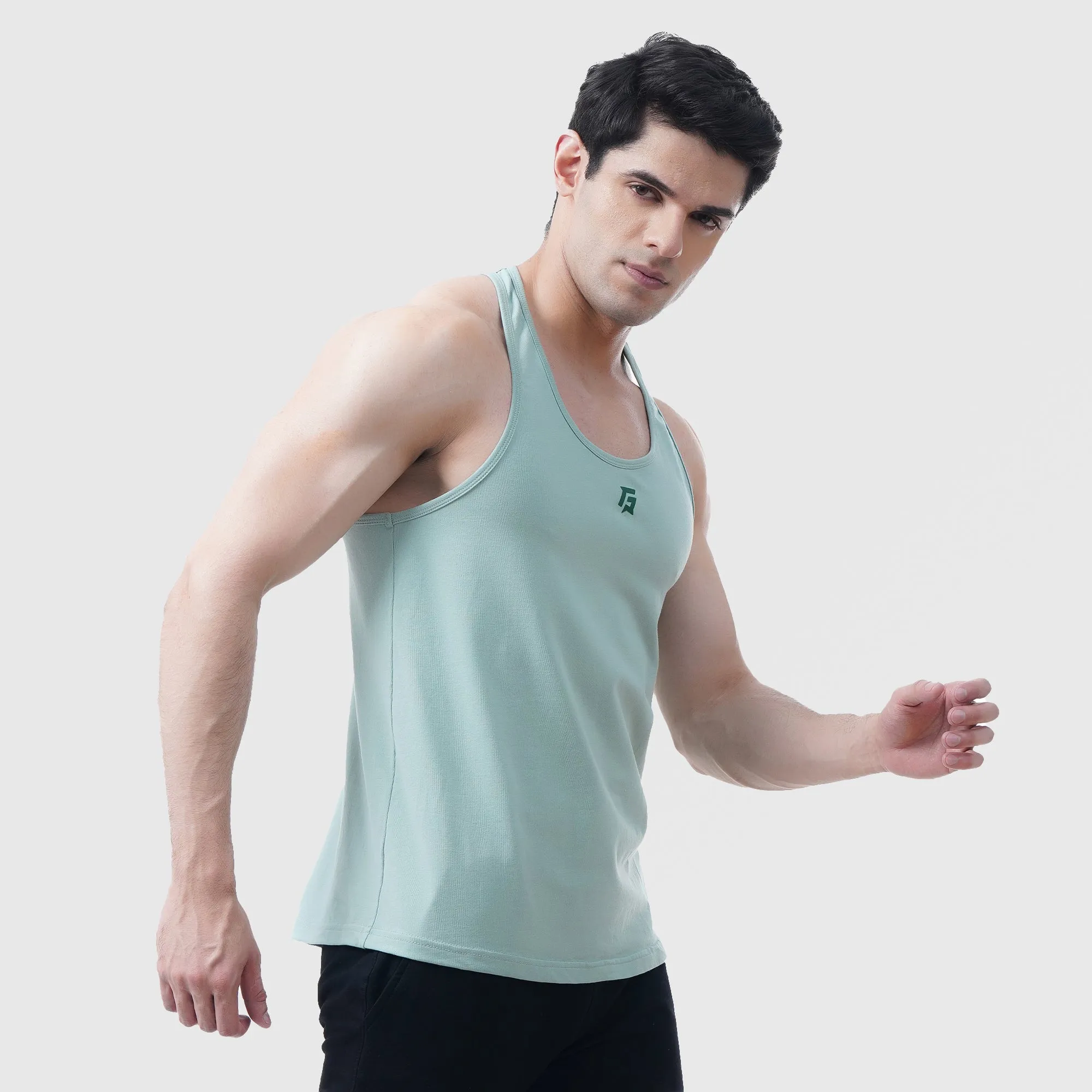 Speed Fit Tank (Light Green)