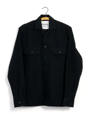 STEFAN | Worker Over Shirt | Black