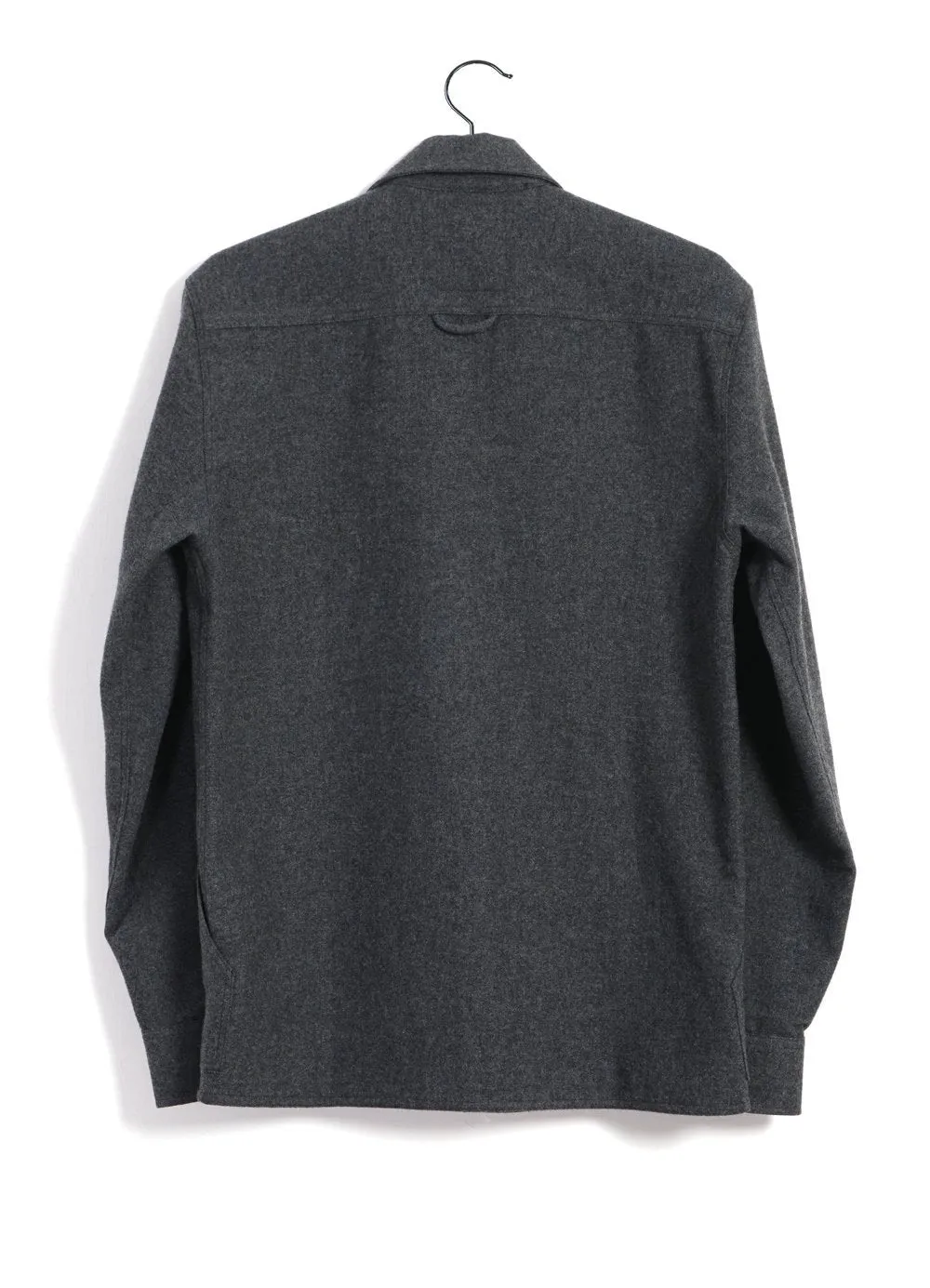 STEFAN | Worker Over Shirt | Grey Melange