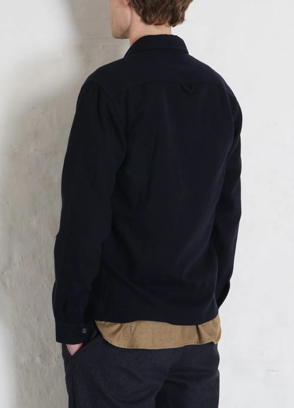 STEFAN | Worker Over Shirt | Navy