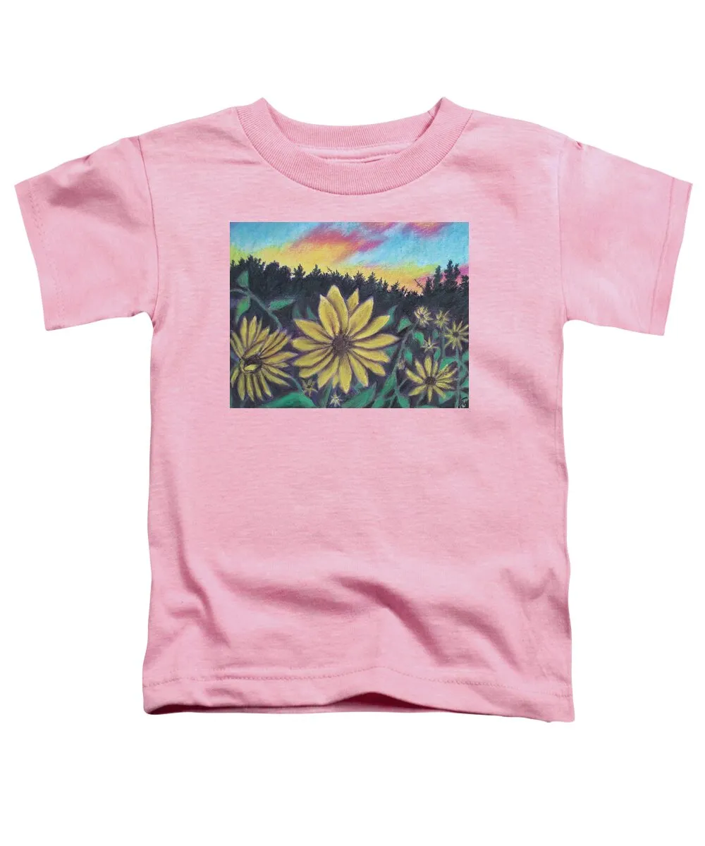 Sunflower Sunset - Toddler T-Shirt