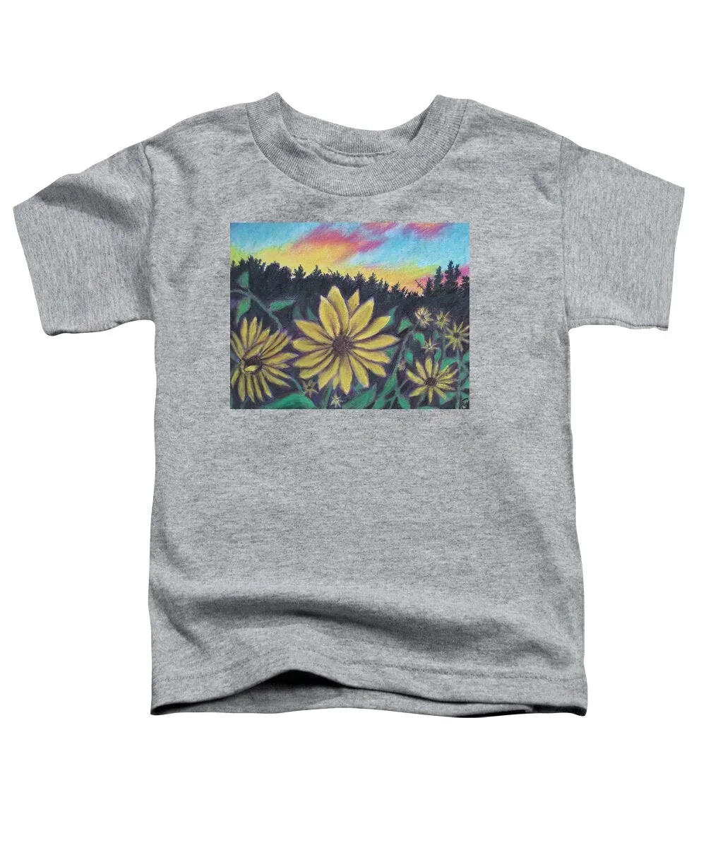 Sunflower Sunset - Toddler T-Shirt